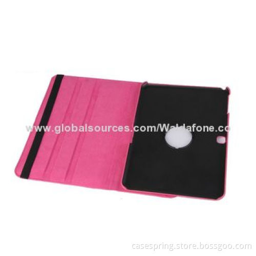 Leather Case for Samsung T530/T531, 360° Rotation, Perfect Audiovisual